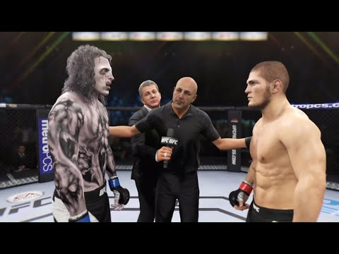 Khabib vs. Soul Collector (EA Sports UFC 2) ☝️🦅
