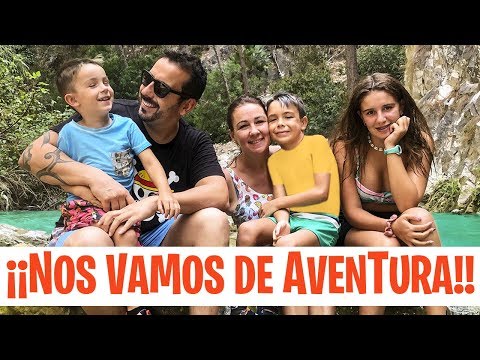 PISCINAS NATURALES // Rutas ALUCINANTES con NIÑOS // Río CHILLAR