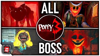 Poppy Playtime Chapter 3 All Boss Fights (Poppy Ch3 Bosses)