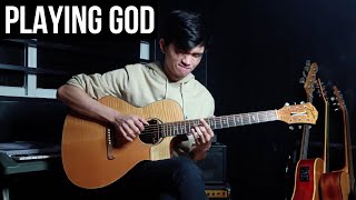 Download lagu Playing God (Polyphia) but on one guitar only mp3 Download lagu Playing God (Polyphia) but on one guitar only mp3