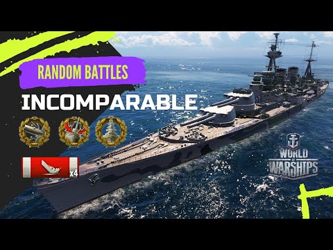 The Unstoppable INCOMPARABLE:  Dominate the Battles with Battleship INCOMPARABLE World of Warships