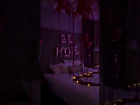 Decoration of rooms with a special design.