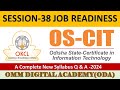 OS CIT JOB Readiness Session 38