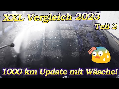 XXL Vergleich - die beste Sprühversiegelung 2023 Gruppe 1 - 1000km Update mit Wäsche! Beeindruckend!