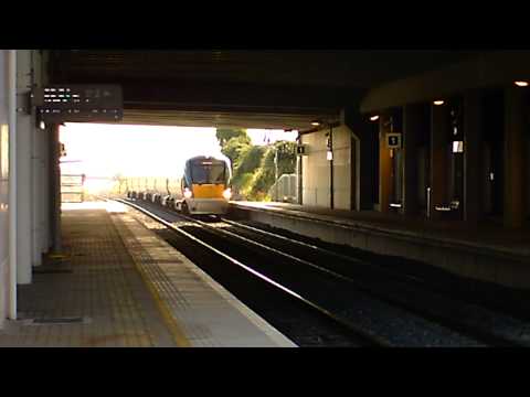 Intercity passes Park West and Cherry Orhcard