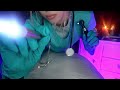 ASMR Medical Full Body Exam Cranial Nerve Eye Ear Exam Face Whispering