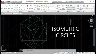HOW TO DRAW ISOMETRIC CIRCLES