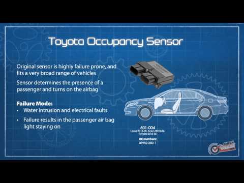 Highlighted part: occupant detection sensor