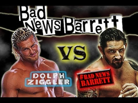Bad News Barrett - Barrett Vs Dolph Ziggler(04/14/2014)