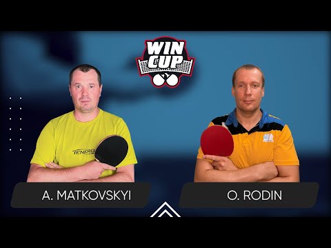 23:00 Andrii Matkovskyi - Oleksii Rodin West 5 WIN CUP 05.01.2024 | TABLE TENNIS WINCUP