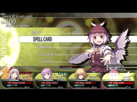 Maribel and Kasen vs 20F Murakumo (Labyrinth of Touhou 2 Plus Disk)