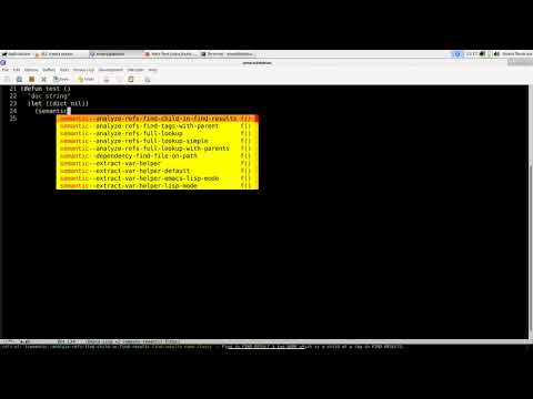 GNU Emacs as a lightweight Elisp IDE (Auto-suggest)