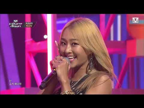 140828 씨스타(Sistar) - I Swear @ M COUNTDOWN