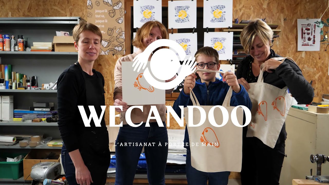 Apprenez à sérigraphier avec votre enfant - Vidéo