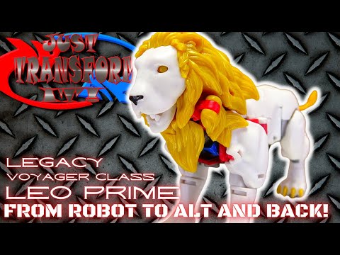 JUST TRANSFORM IT!: Legacy Voyager Leo Prime