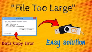 Download the video "How to fix "File is too large" problem | Easy solution"