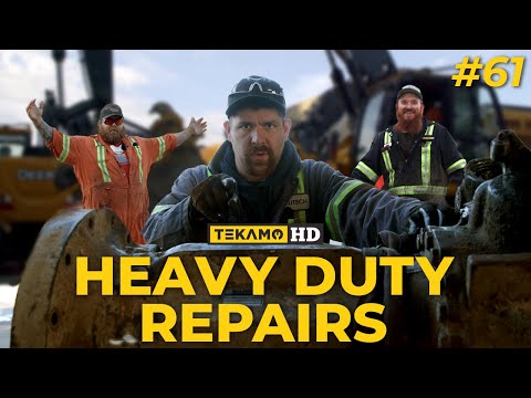 This is what Heavy Duty Mechanics do! Heavy Equipment Repairs - Service Call #61