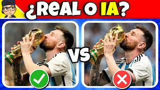 ¿Imagen REAL o IA?🤔Edición FÚTBOL😱⚽MUNDIAL 2026🌎Adivina La Imagen Real🔥🌎