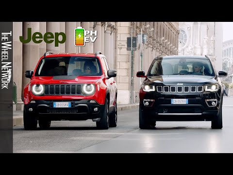 The new Jeep Renegade 4xe PHEV and Jeep Compass 4xe PHEV