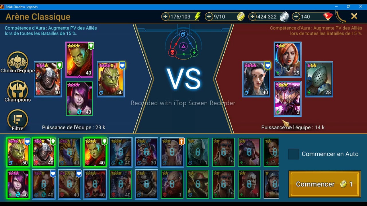 Raid Shadow Legends  Searching for a legendary hero