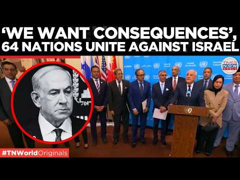 "NO MORE WAITING": Arab Nations Push UN For 'Consequences' Against Israel | Watch