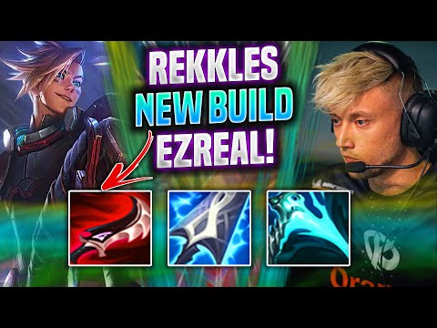 REKKLES TRIES NEW BUILD WITH EZREAL! - KC Rekkles Plays Ezreal ADC vs Zeri! | Season 2022