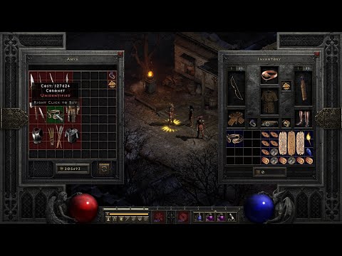 Diablo 2 Resurrected - Gambling Coronets Using All Our Golds