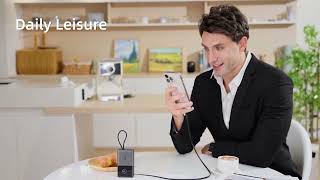 JOYROOM JR-PR1 22.5W Built-in Retractable Cable Power bank 10000mAh