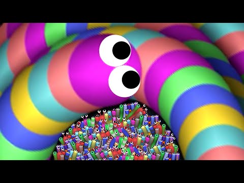 Slither.io A.I. 200,000+ Score Epic Slitherio Gameplay
