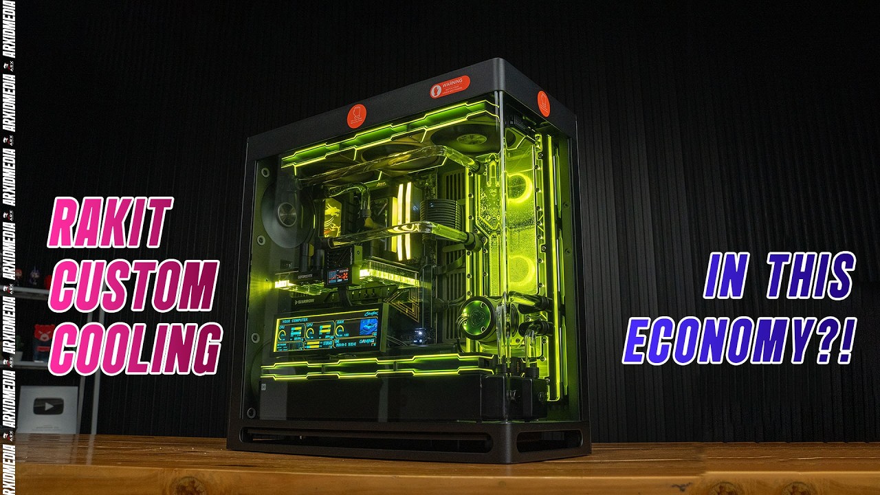PC Gaming Ala Sultan! Ryzen 7 9800X3D + RTX 5090 Custom Loop Water Cooling