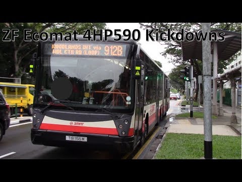 [SMRT]Loud ZF Ecomat 4HP590 Kickdowns - TIB1155M On 912B (Mercedes Benz O405G Hispano Habit)