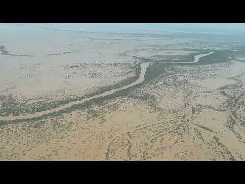 Flyover of the Kimberley Floods January 2023