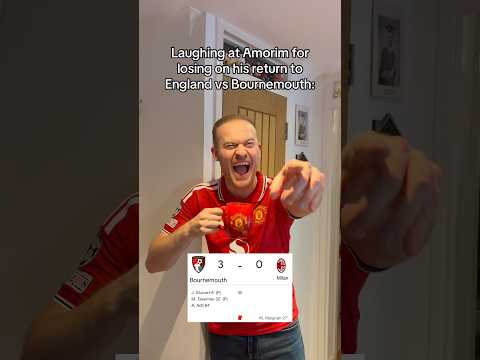 MAN UTD V BOURNEMOUTH #manchesterunited #bournemouth #premierleague #football #footballmemes #viral
