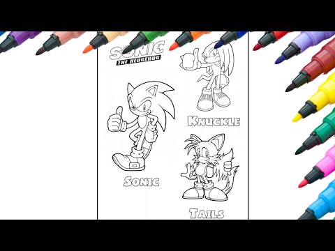 Sonic, Knuckles, Tails / Sonic 2 /  Coloring Pages / Savannah (feat. Philly K) [NCS Release]