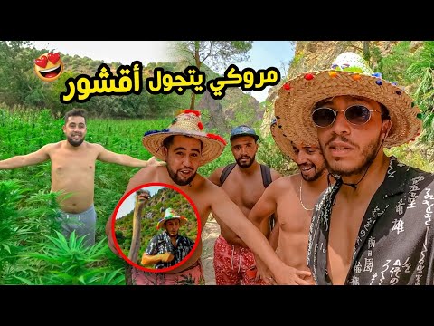 سخفنا وتودرنا فوسط جبل أقشور🤦🏻‍♂️حرشو عليا نعامة😂-Maroki_Yatajawal: Akchour mountain