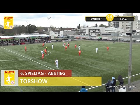 Torshow 6. Spieltag LOTTO Hessenliga 2021/2022 - Abstiegsrunde
