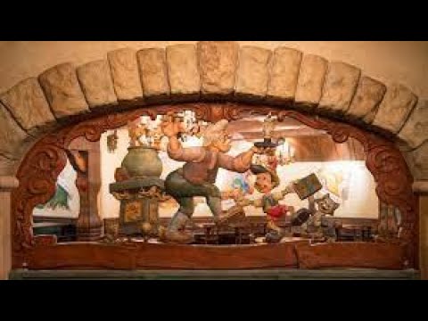 2022 DISNEYLAND PARIS- (Au Chalet de la Marionnette) Pinocchio Restaurant- 4K