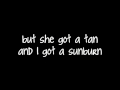 Owl City- Sunburn lyrics 