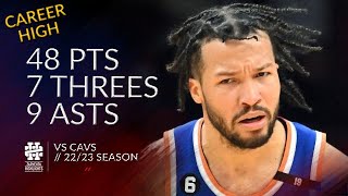 [高光] Jalen Brunson  48 Pts 4 Rebs 9 Asts