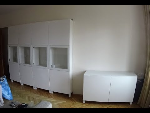 Сборка мебели Бесто и Хемнэс ИКЕА в Москве