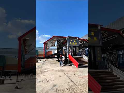 Smart Truck: Foldable Container Trailer for Parties, Weddings, and Events#wedding#Party event
