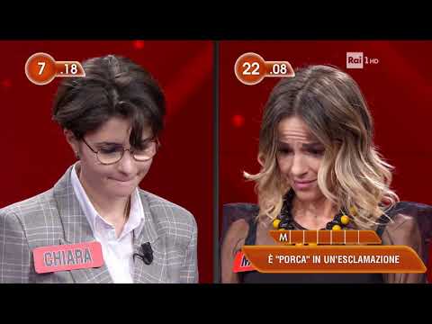 È porca in una esclamazione - L'Eredità - Puntata del 15/10/2020