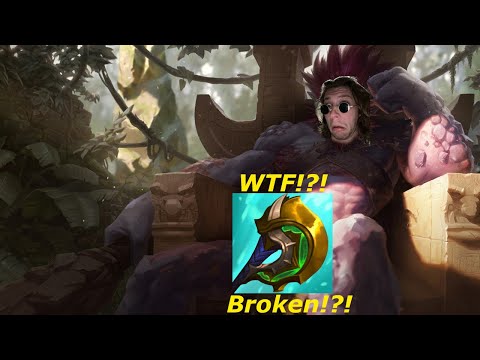WTF! THIS ITEM MAKES TRUNDLE BROKEN!!! DIVINE RUSH = RAID BOSS! BECOME UNKILLABLE! League of Legends