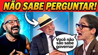 Lula tenta ensinar Renata a trabalhar.