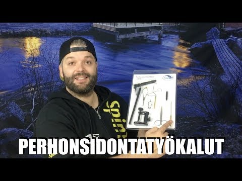 Perhonsidontatyökalut aloittelijalle - Eumer - Perhonsidontakurssi - Perhokalastus