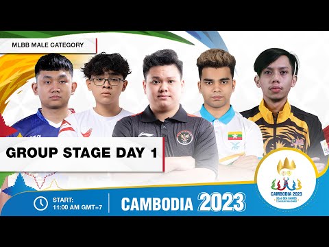 🔴Live | SEA Games MLBB Male Category | Day 1 | Group Stage A