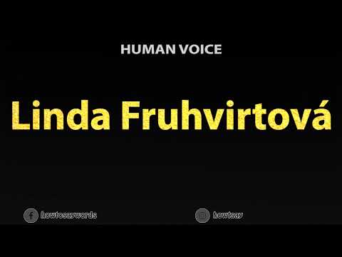 How To Pronounce Linda Fruhvirtova
