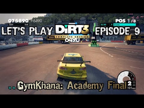 [4K/60FPS]Let's Play Dirt 3: Complete Edition Part 9 - GymKhana: Academy Final
