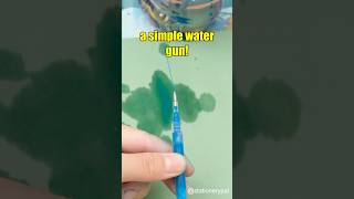 Download lagu How to Make a Simple Water Gun with a Ballpoint Pen #shorts mp3