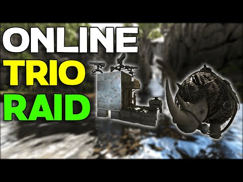 Online Raiding Viking Bay Cave 6 Hours Into Wipe - ARK